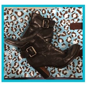 Nine West Leather Booties